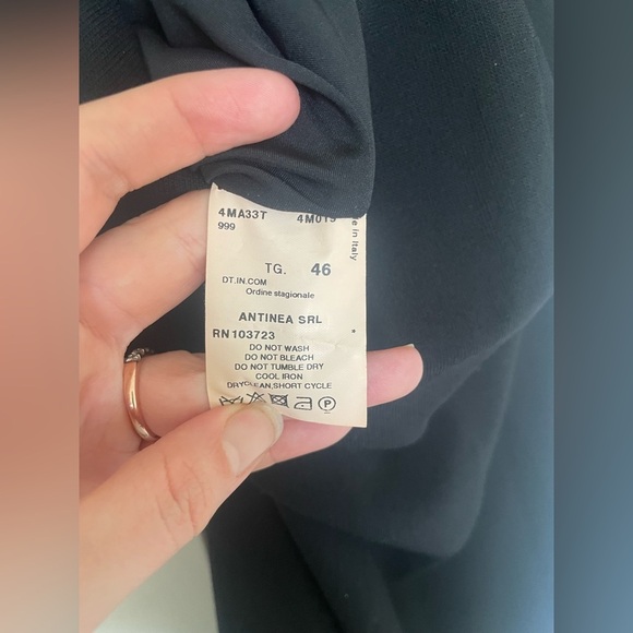 Vintage Armani Collection black sleeveless fit and flare dress 10 - Picture 11 of 12